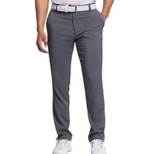 Nike men’s 32x38 flat front flex grey lightweight breathable golf pants